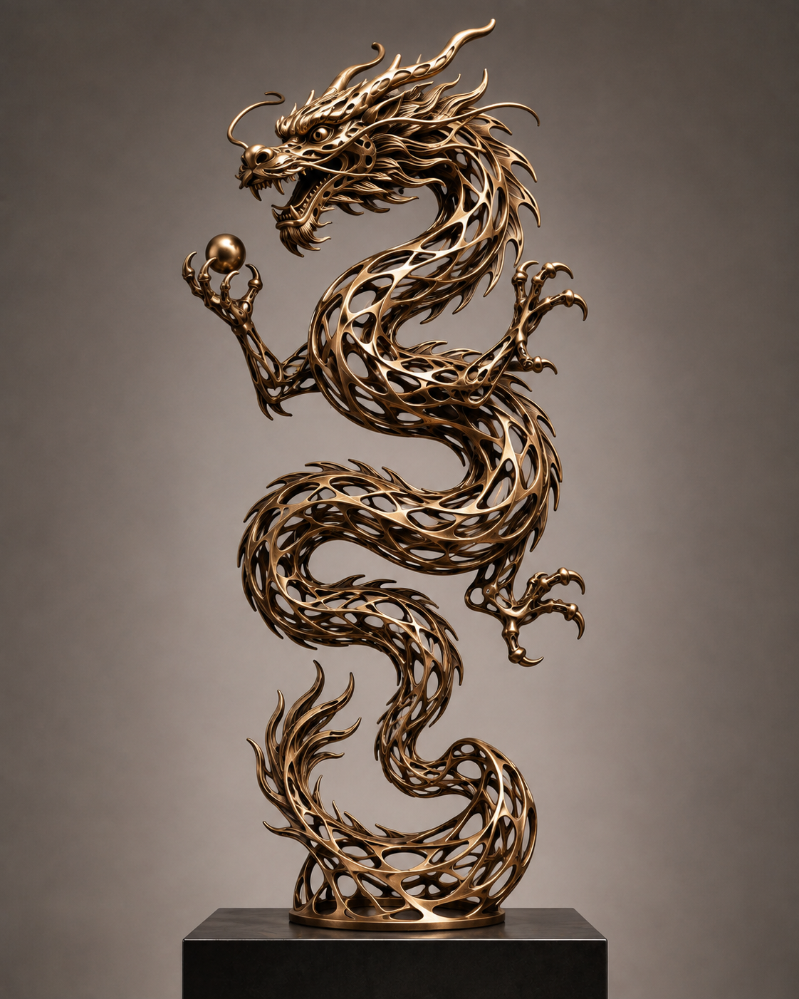 Forma Energii — Dragon, aeromorficzna wizualizacja koncepcyjna